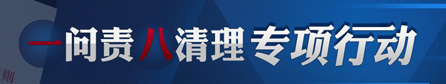  一问责八清理专项行动